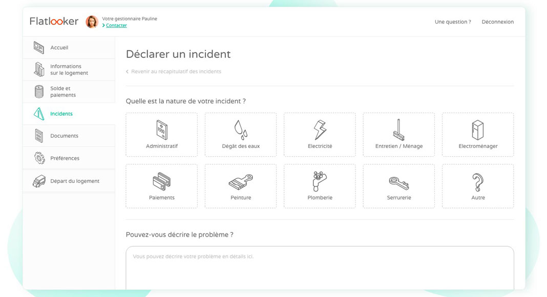 Plateforme locataire de Flatlooker