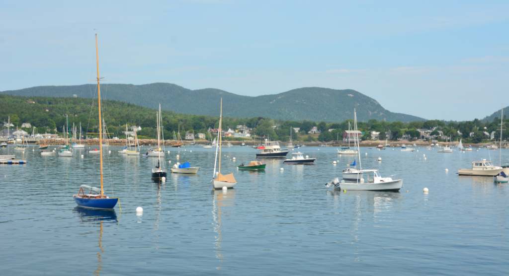 Village de pêcheurs à Acadia