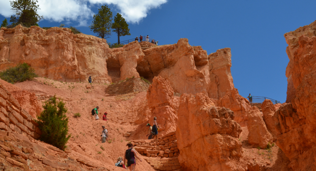 Descendre dans Bryce Canyon