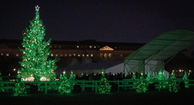 Où voir des illuminations de Noël à Washington ?